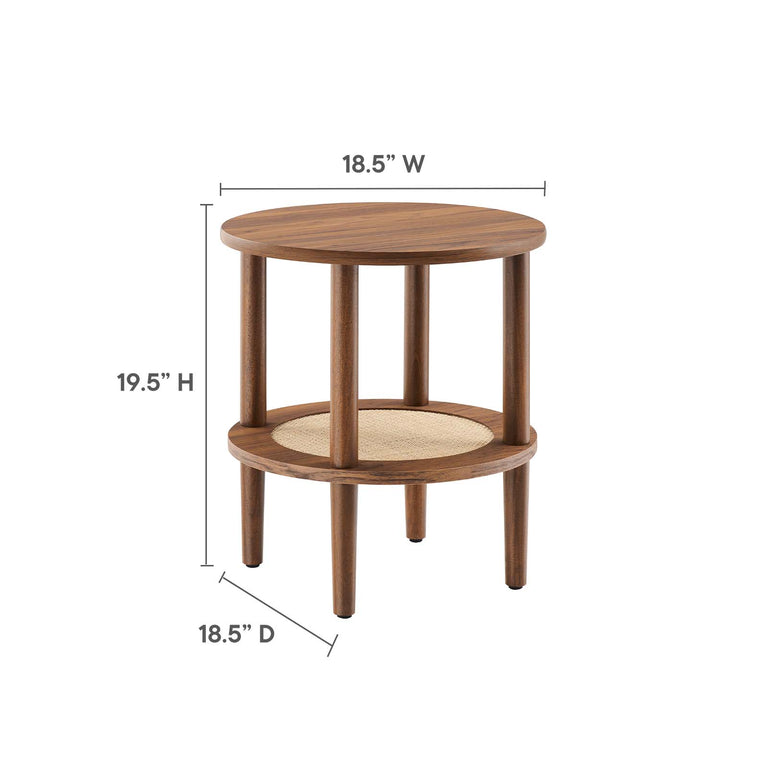 TORUS ROUND SIDE TABLE | LIVING ROOM