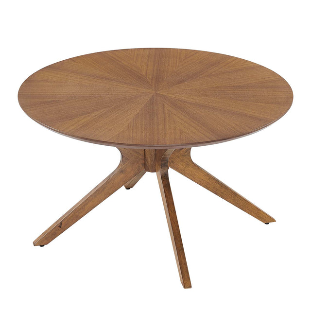 CROSSROADS ROUND WOOD COFFEE TABLE | LIVING ROOM