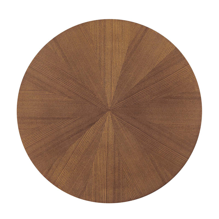 CROSSROADS 24” ROUND WOOD SIDE TABLE | LIVING ROOM