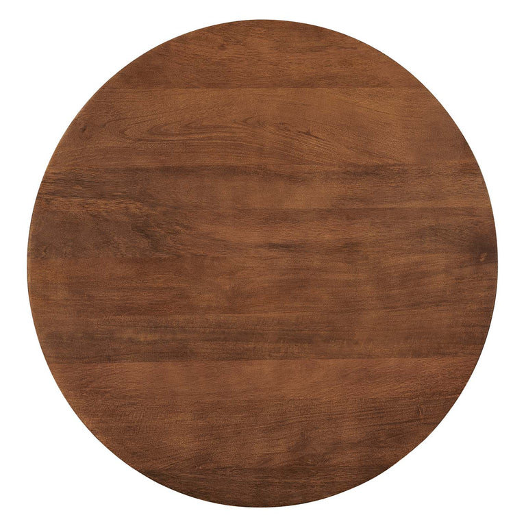 LINA ROUND WOOD COFFEE TABLE | LIVING ROOM