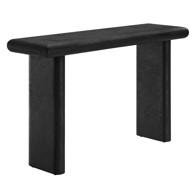 RELIC CONCRETE TEXTURED CONSOLE TABLE | LIVING ROOM