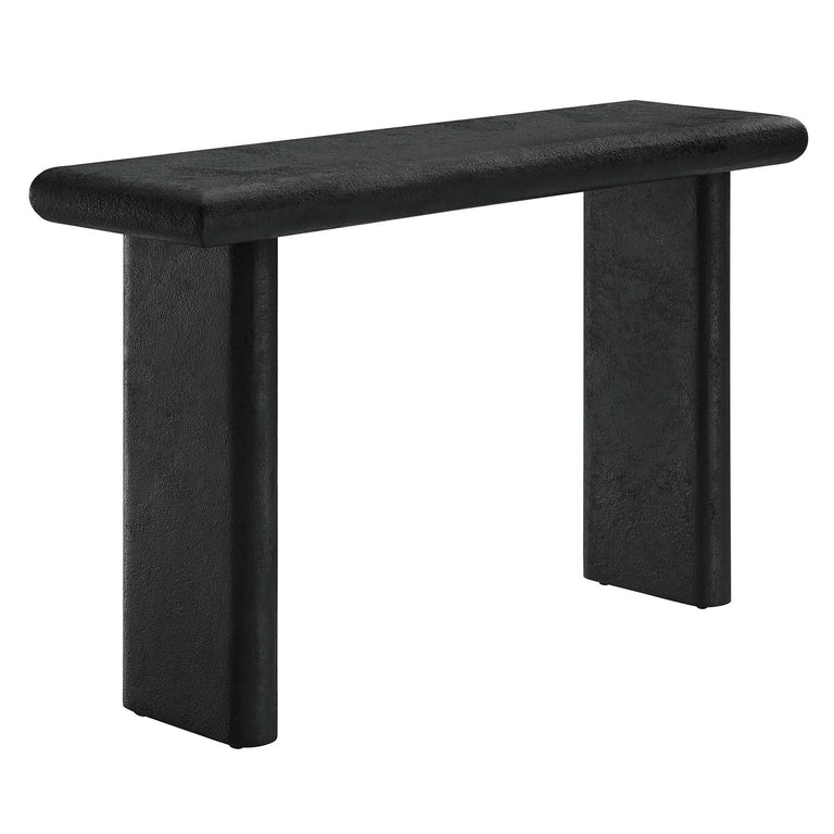 RELIC CONCRETE TEXTURED CONSOLE TABLE | LIVING ROOM