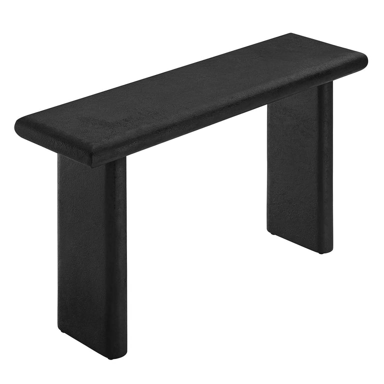 RELIC CONCRETE TEXTURED CONSOLE TABLE | LIVING ROOM