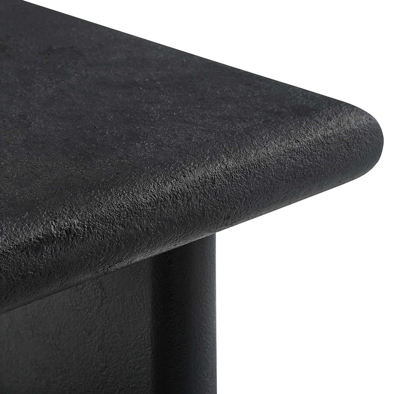 RELIC CONCRETE TEXTURED COFFEE TABLE | LIVING ROOM