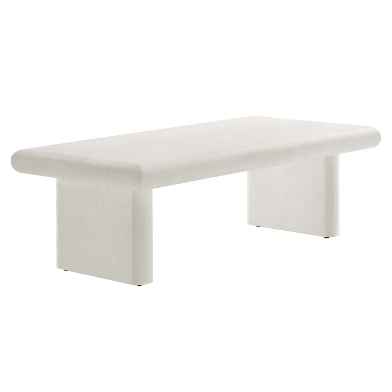 RELIC CONCRETE TEXTURED COFFEE TABLE | LIVING ROOM