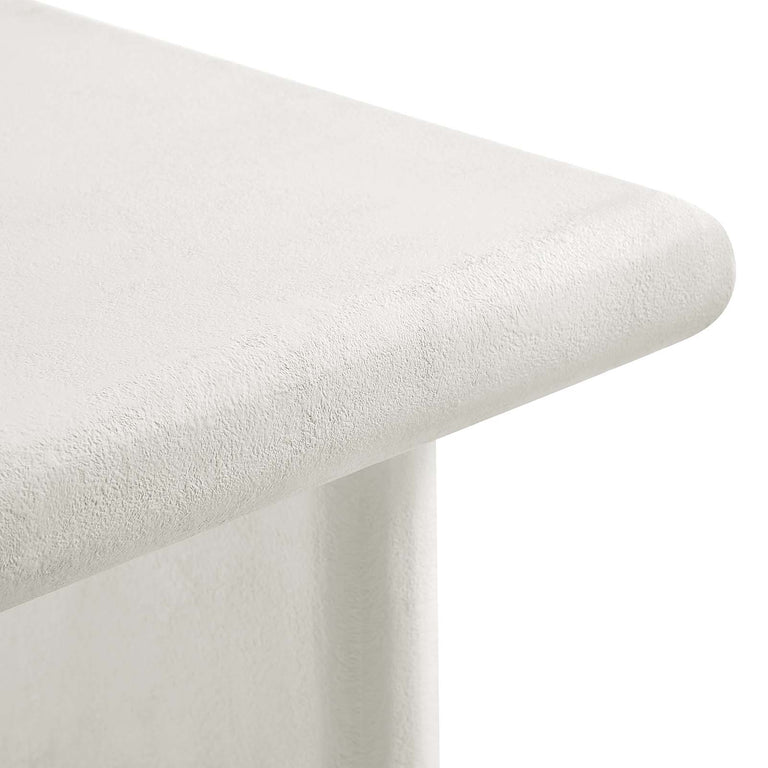 RELIC CONCRETE TEXTURED COFFEE TABLE | LIVING ROOM