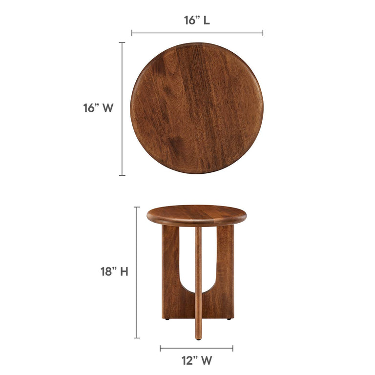 RIVIAN ROUND SIDE TABLE | LIVING ROOM