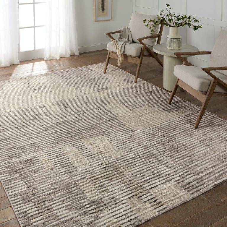 GRAPHITE GRAVITY POWER LOOMED RUG FROM TURKEY