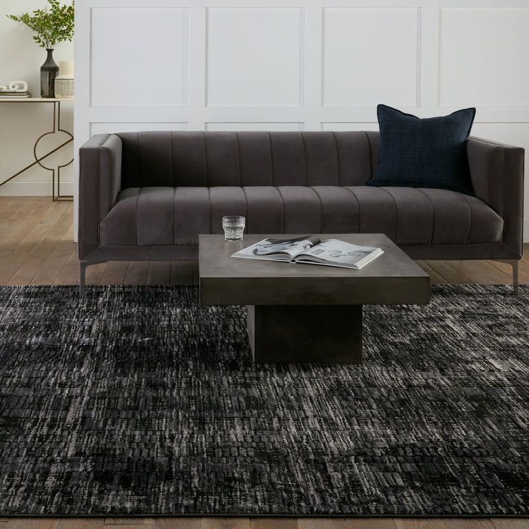 GRAPHITE CARBON POWER LOOMED RUG FROM TURKEY