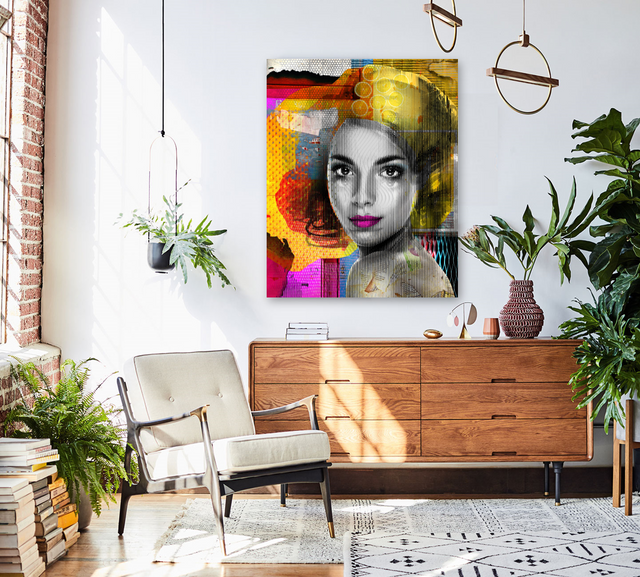 HER I by ELENA CARLIE | stretched canvas wall art