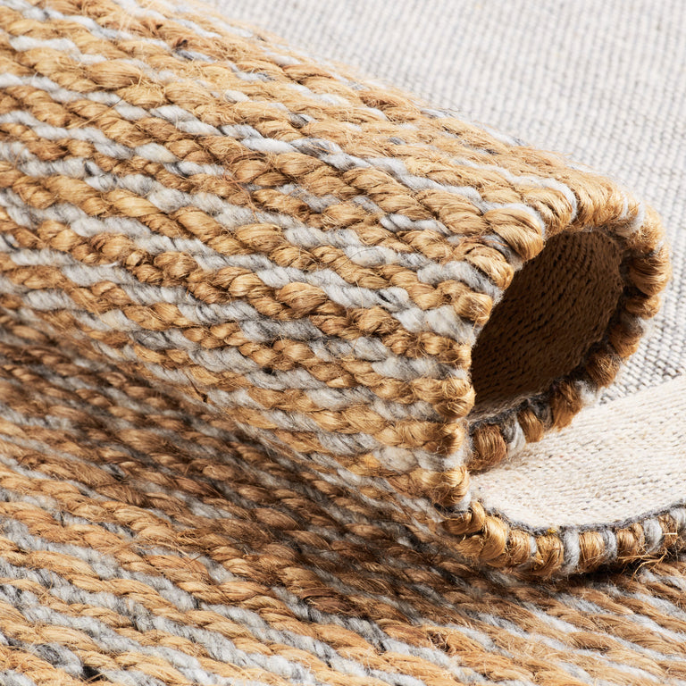 HARMAN NATURAL ROSIER HANDWOVEN RUG FROM INDIA