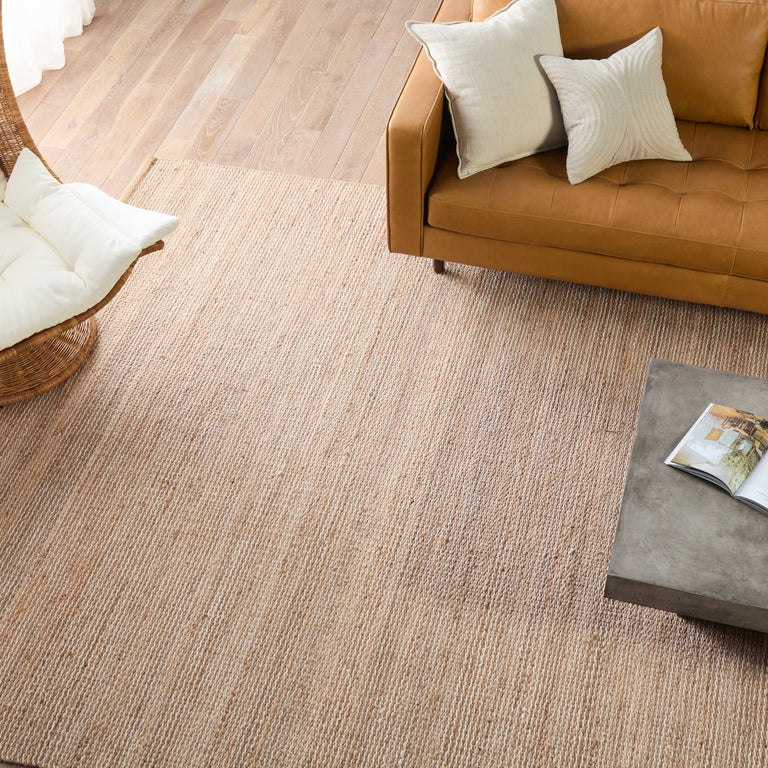 HARMAN NATURAL ROSIER HANDWOVEN RUG FROM INDIA