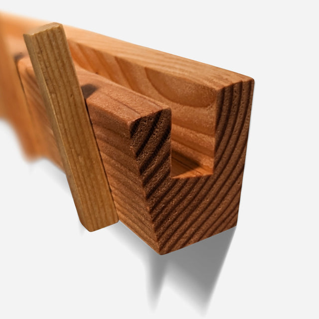 HOOKED COATRACK WITH MAIL STORAGE | STORAGE