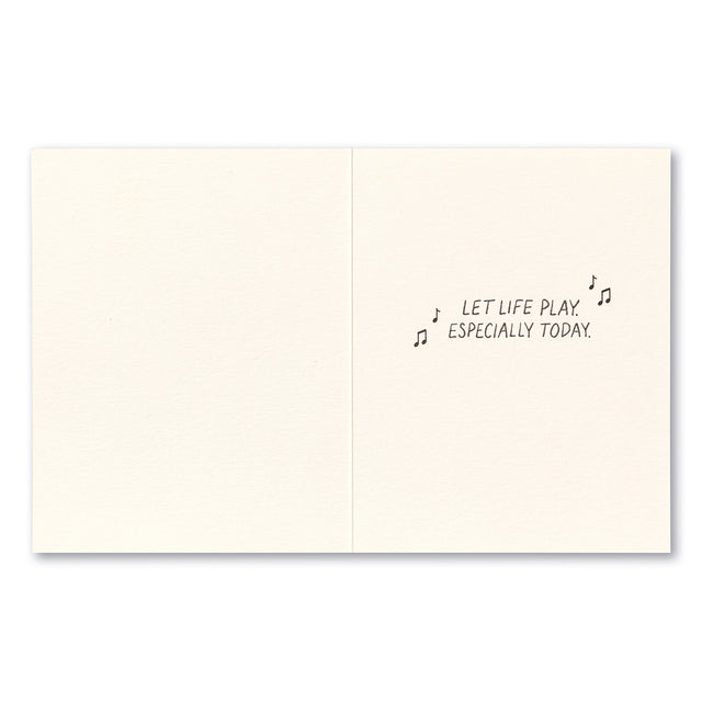 Do not fast forward. | GREETING CARD - BIRTHDAY