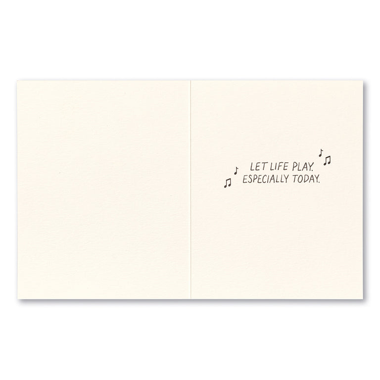 Do not fast forward. | GREETING CARD - BIRTHDAY