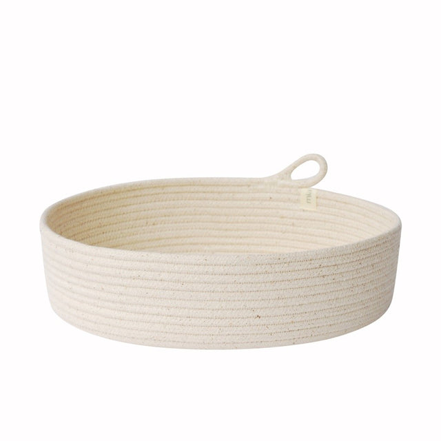 IVORY COTTON TABLE BASKETS (SOUTH AFRICA)