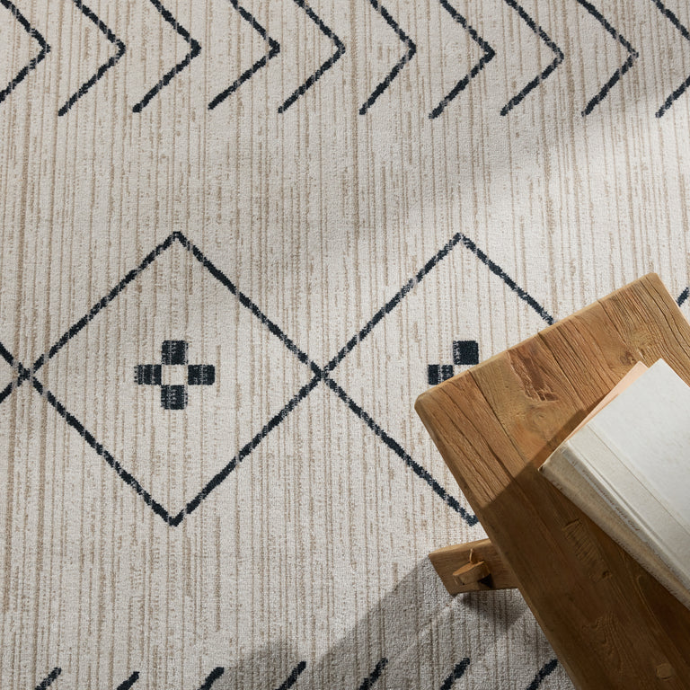 NADINE TAOS POWER LOOMED RUG FROM TURKEY
