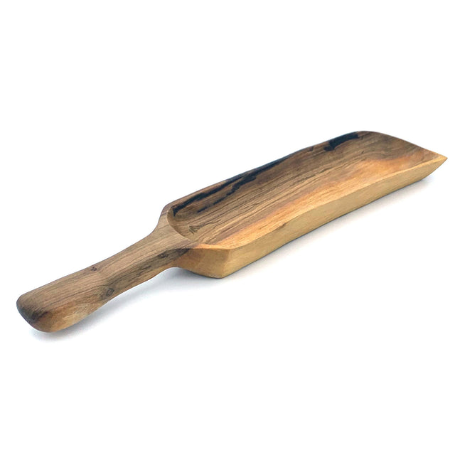 OLIVE WOOD HANDLE TRAY (KENYA) | ENTERTAINING