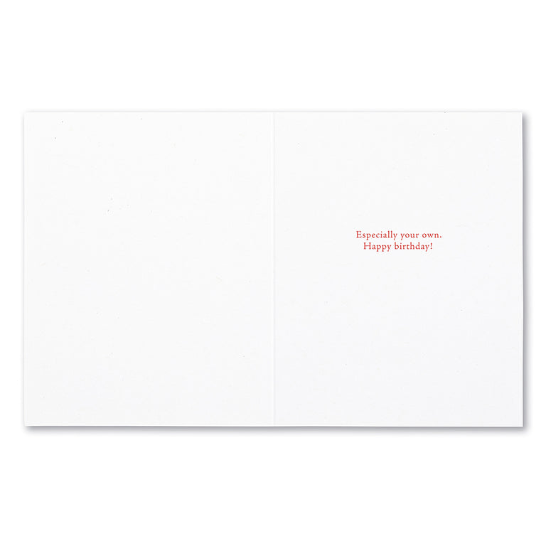 Never miss a party | GREETING CARD - BIRTHDAY