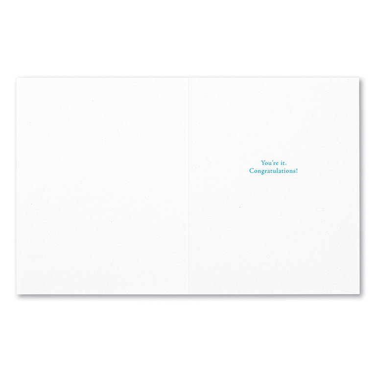 Brilliance is hard to describe | GREETING CARD - CONGRATULATIONS