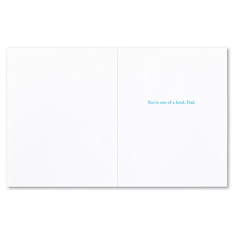 The heart of a father is a masterpiece  | GREETING CARD - FATHER'S DAY