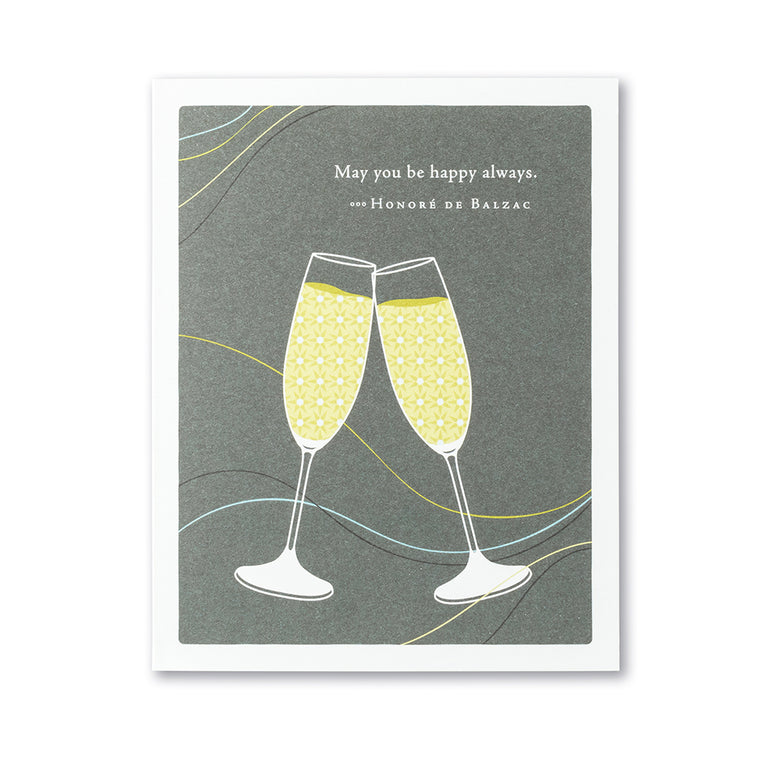 May You Be Happy Always | GREETING CARD - WEDDING