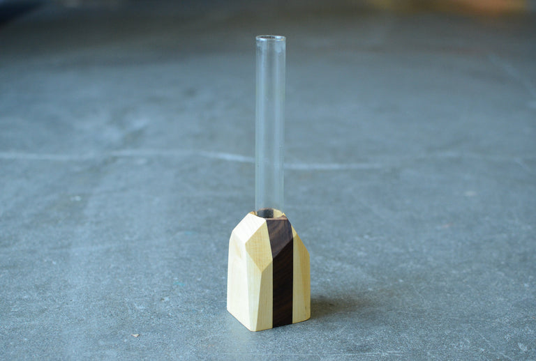 Geometric Flower Vase by Iron Roots Designs | made in Berkeley, CA