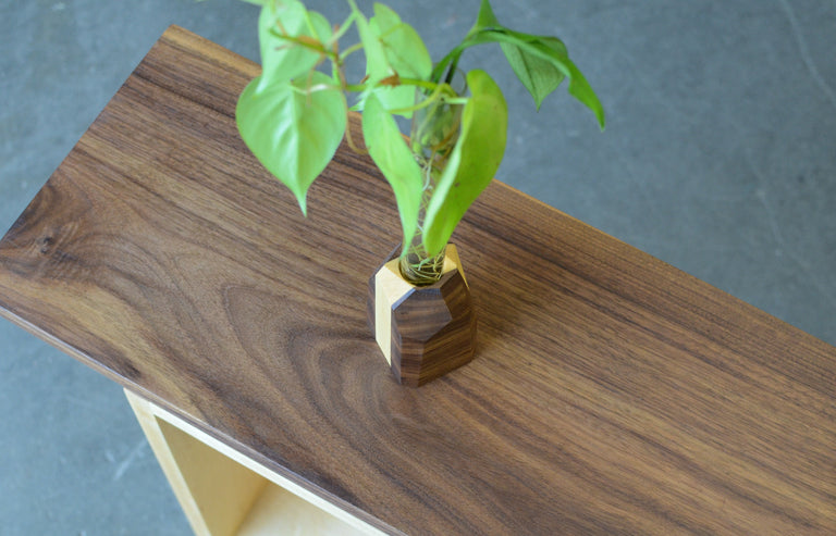 Geometric Flower Vase by Iron Roots Designs | made in Berkeley, CA