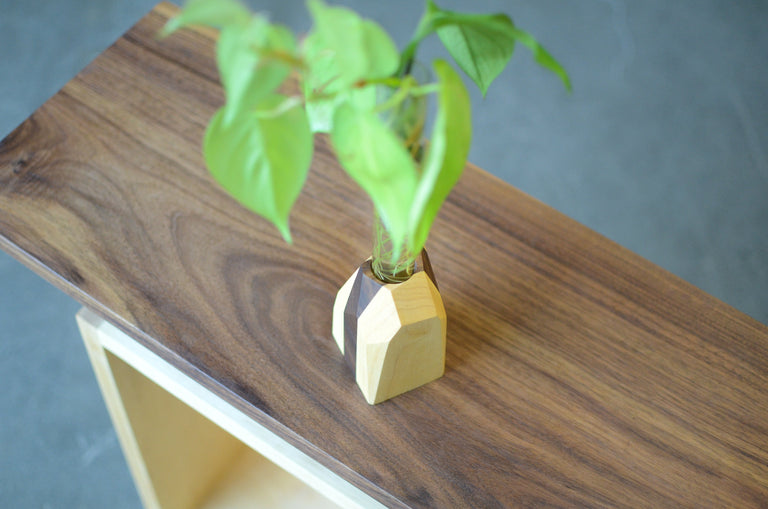 Geometric Flower Vase by Iron Roots Designs | made in Berkeley, CA