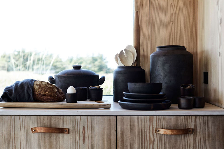 BROWN TERRACOTTA BOWL