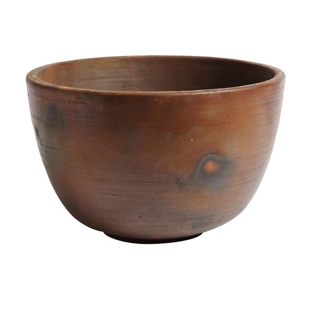 BROWN TERRACOTTA SALAD BOWL