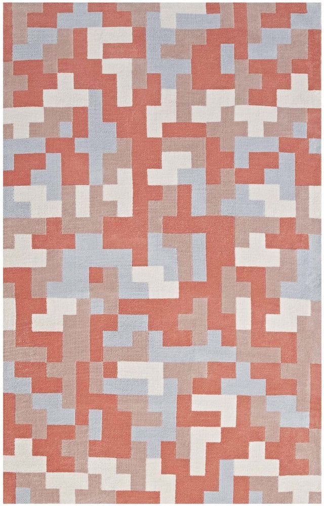 ANDELA INTERLOCKING BLOCK MOSAIC | AREA RUG