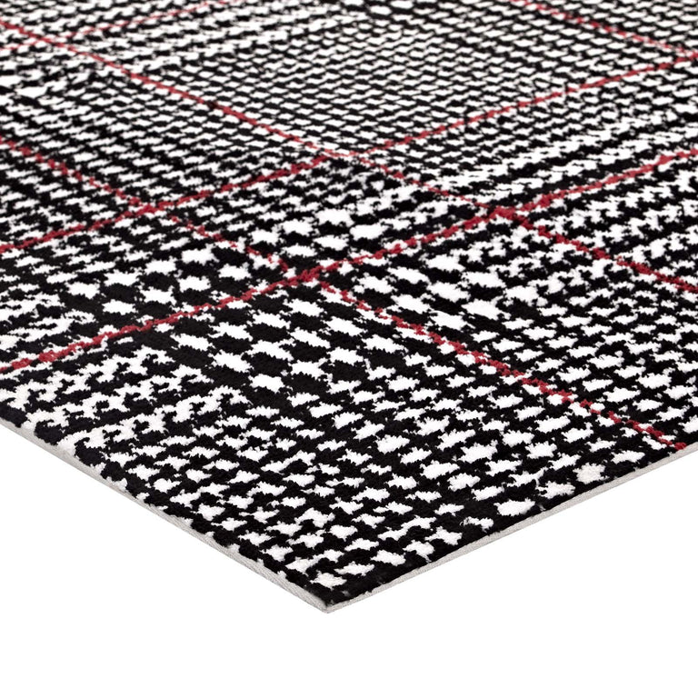 KAJA ABSTRACT PLAID | AREA RUG