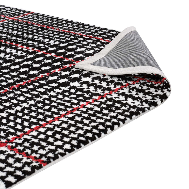 KAJA ABSTRACT PLAID | AREA RUG