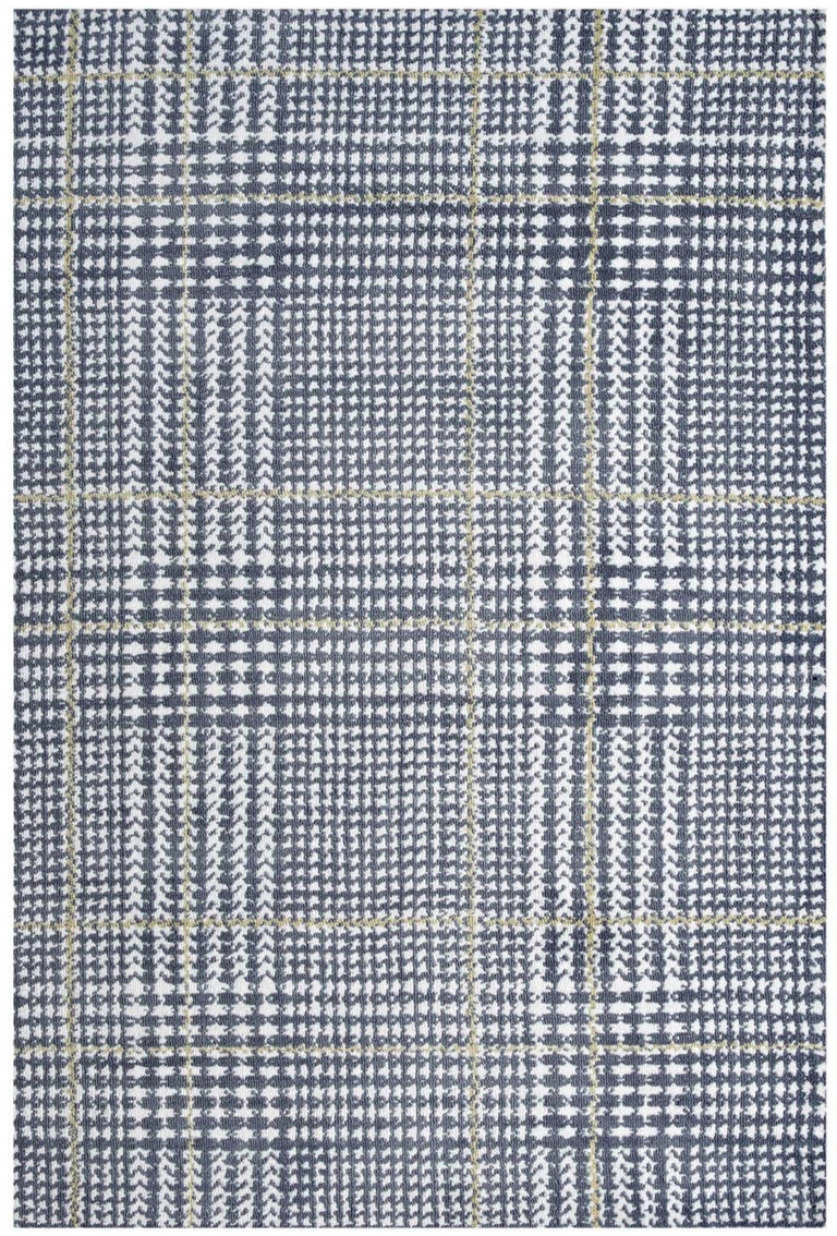 KAJA ABSTRACT PLAID | AREA RUG
