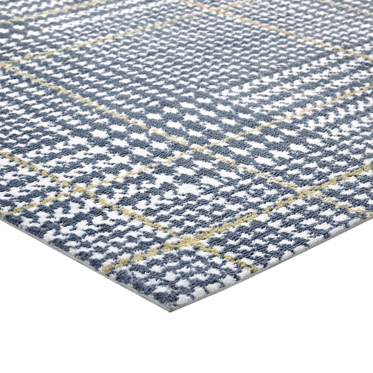KAJA ABSTRACT PLAID | AREA RUG