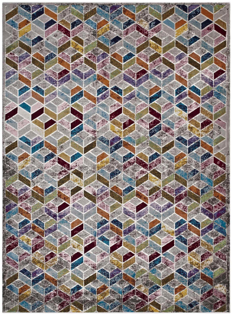 LALEH GEOMETRIC MOSAIC | AREA RUG