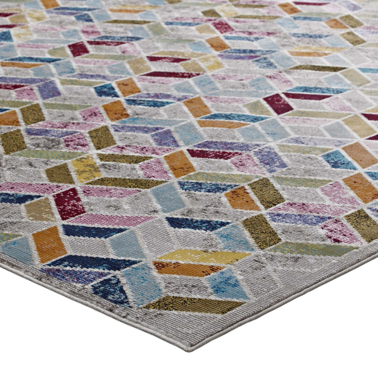 LALEH GEOMETRIC MOSAIC | AREA RUG