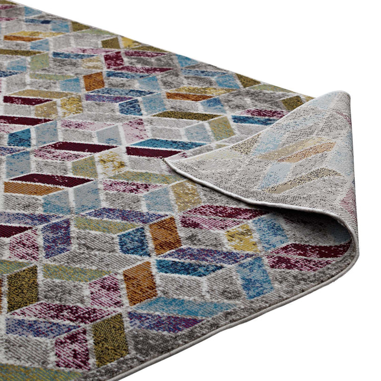 LALEH GEOMETRIC MOSAIC | AREA RUG