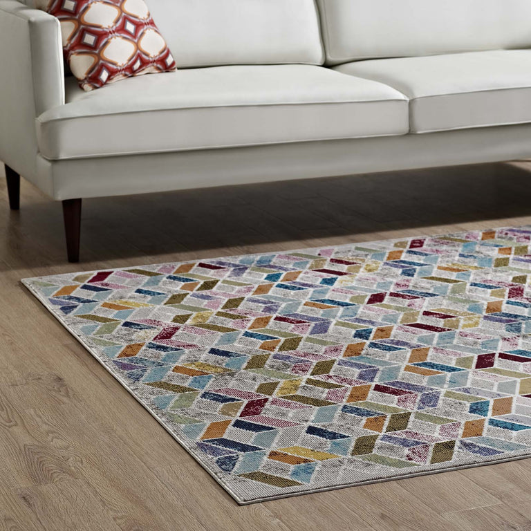 LALEH GEOMETRIC MOSAIC | AREA RUG