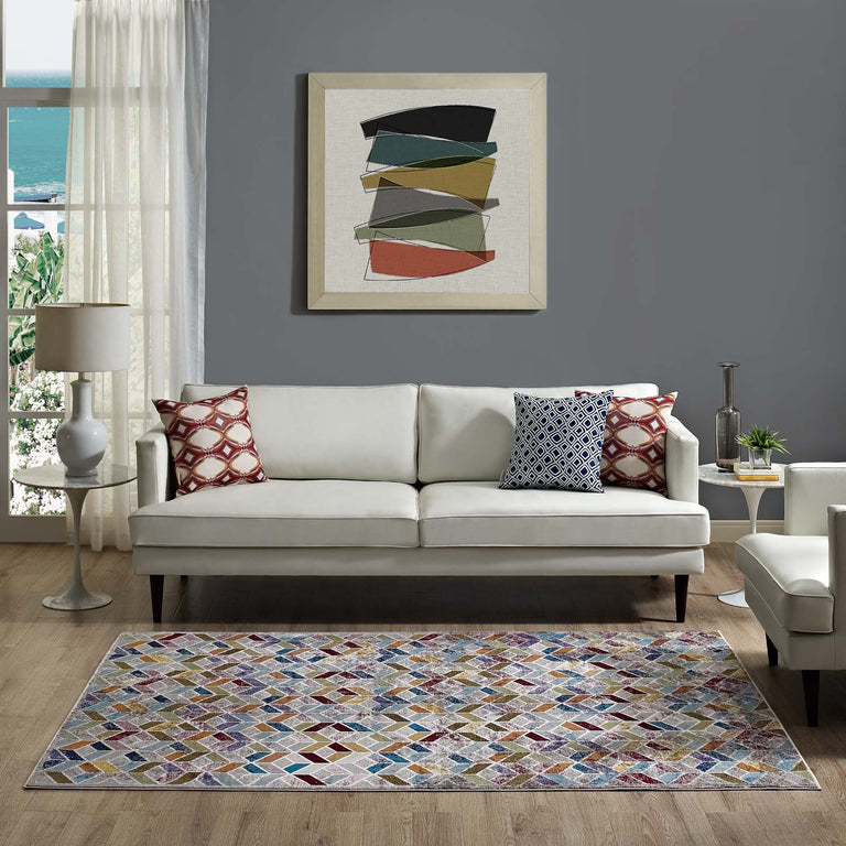 LALEH GEOMETRIC MOSAIC | AREA RUG