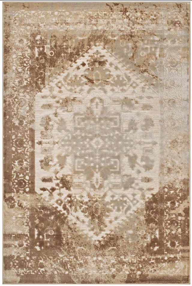 ROSINA DISTRESSED PERSIAN MEDALLION | AREA RUG