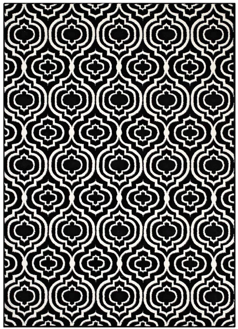 FRAME TRANSITIONAL MOROCCAN TRELLIS | AREA RUG