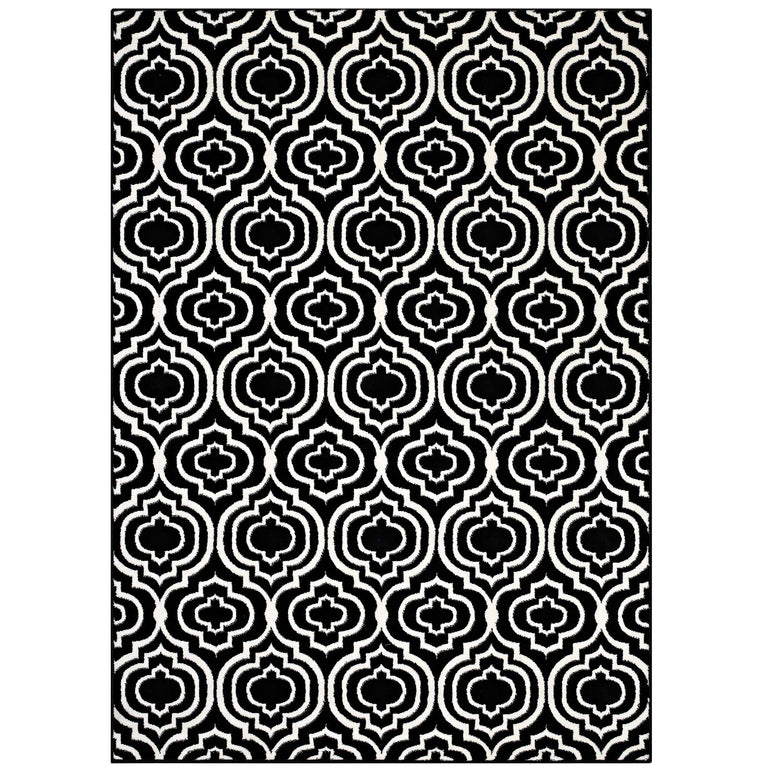 FRAME TRANSITIONAL MOROCCAN TRELLIS | AREA RUG