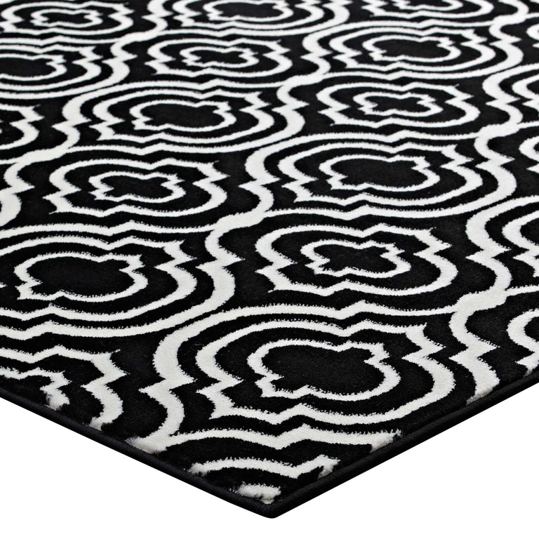 FRAME TRANSITIONAL MOROCCAN TRELLIS | AREA RUG