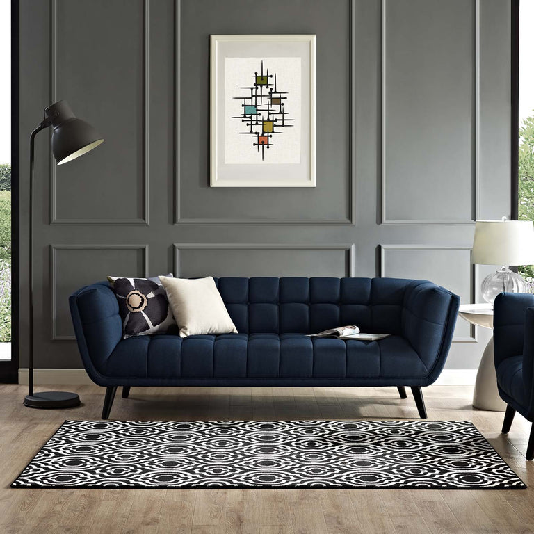 FRAME TRANSITIONAL MOROCCAN TRELLIS | AREA RUG