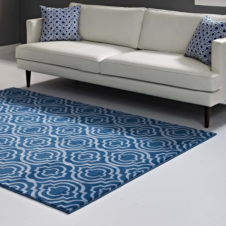 FRAME TRANSITIONAL MOROCCAN TRELLIS | AREA RUG