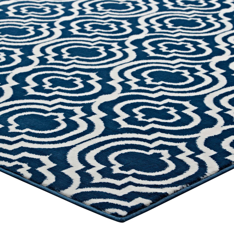 FRAME TRANSITIONAL MOROCCAN TRELLIS | AREA RUG