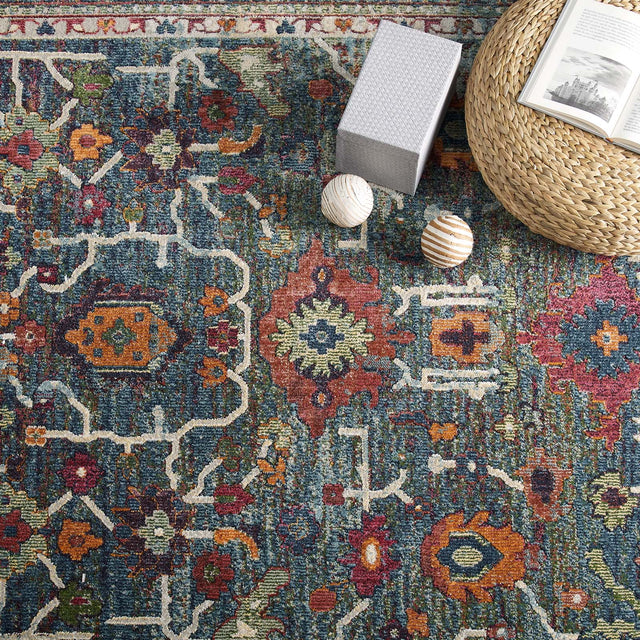 TRIBUTE EVERY DISTRESSED VINTAGE FLORAL | AREA RUG