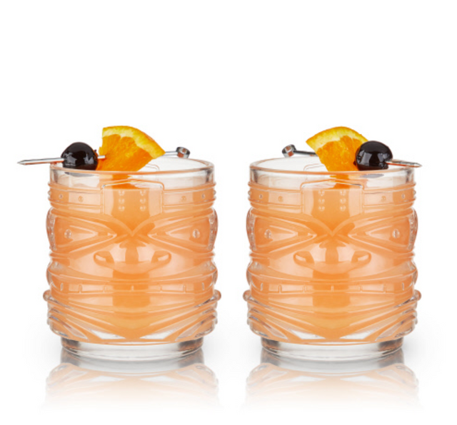 TIKI DOF TUMBLERS | COCKTAIL
